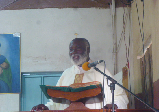 Father gives Christmas homily